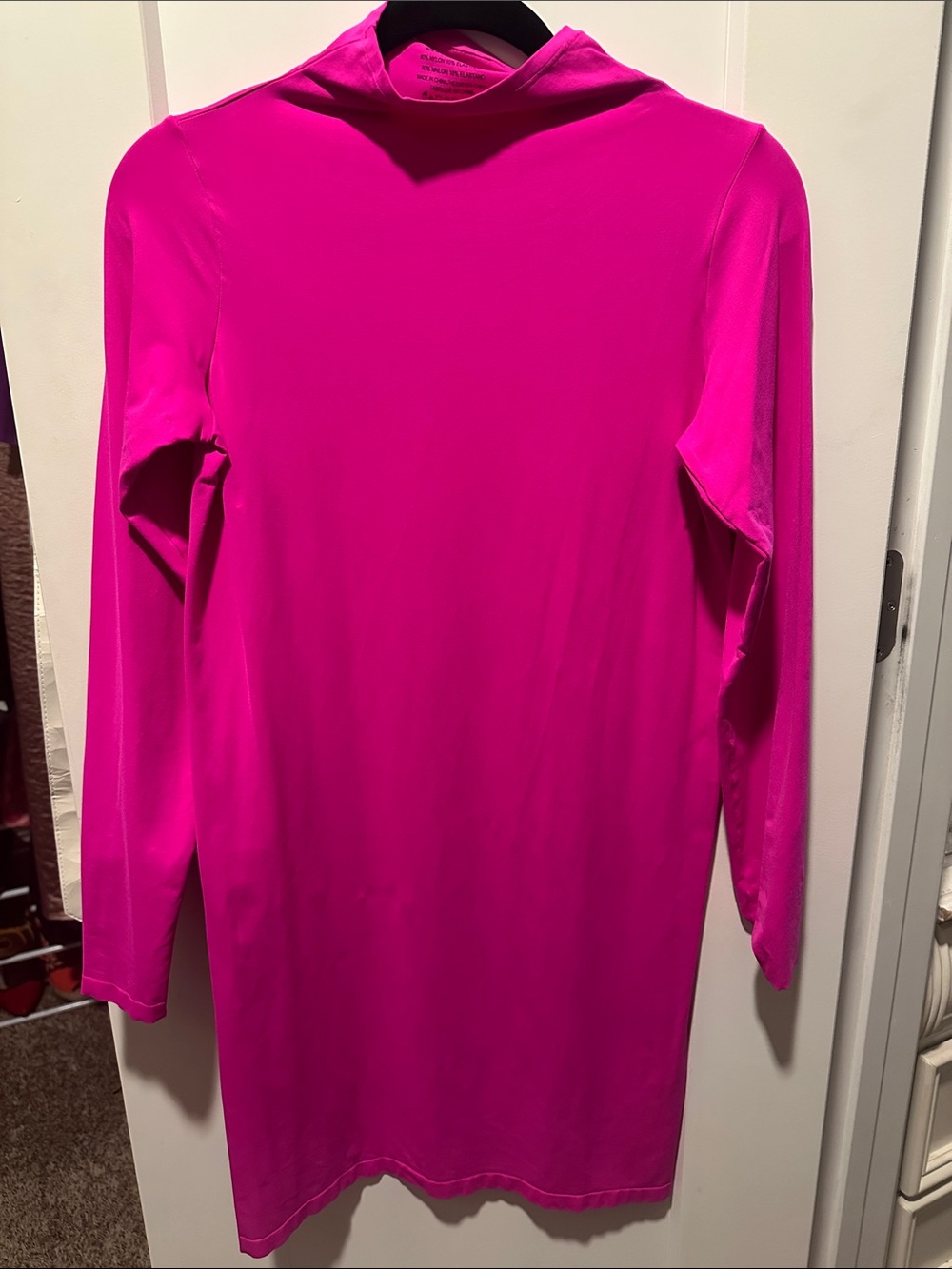 SKIMS Neon Pink Fits Everybody mini dress